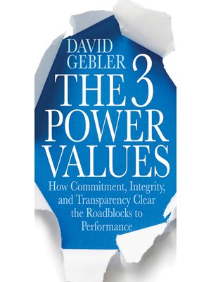 cover image of The 3 Power Values
